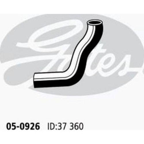 Gates Radiator Hose Upper - 05-0926 Cooling Hose Car Service Auto Part