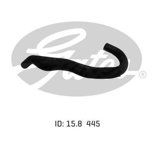 Gates Moulded Heater Hose - 02-1593 Replacement Hose Car Service Auto Part