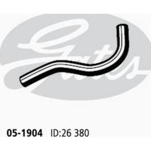 Gates Radiator Hose Upper - 05-1904 Cooling Hose Car Service Auto Part
