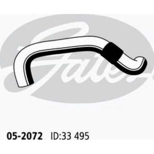 Gates Radiator Hose Lower - 05-2072 Cooling Hose Car Service Auto Part
