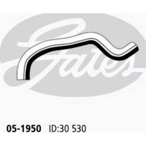 Gates Radiator Hose Upper - 05-1950 Cooling Hose Car Service Auto Part