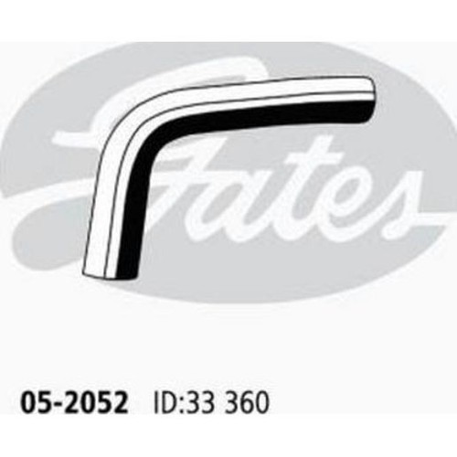 Gates Radiator Hose Upper - 05-2052 Cooling Hose Car Service Auto Part