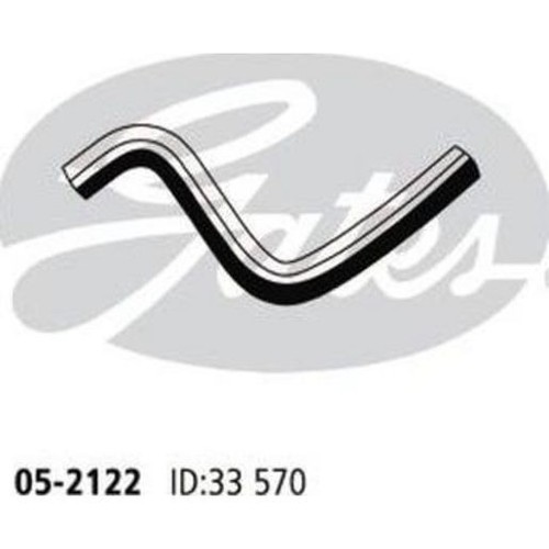 Gates Radiator Hose Upper - 05-2122 Cooling Hose Car Service Auto Part