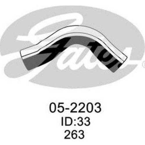 Gates Radiator Hose Lower - 05-2203 Cooling Hose Car Service Auto Part