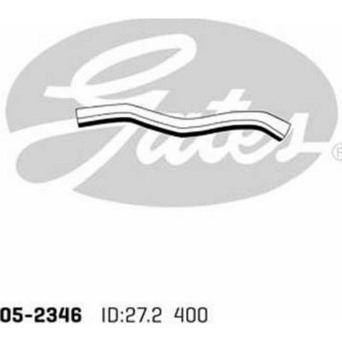 Gates Radiator Hose Upper - 05-2346 Cooling Hose Car Service Auto Part