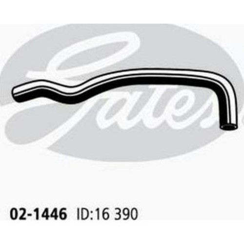 Gates Moulded Heater Hose - 02-1446 Replacement Hose Car Service Auto Part