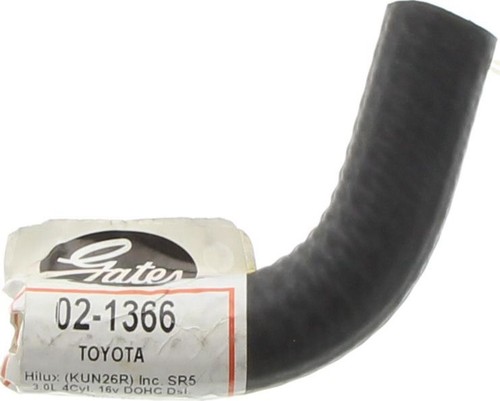 Gates Moulded Heater Hose - 02-1366 Replacement Hose Car Service Auto Part