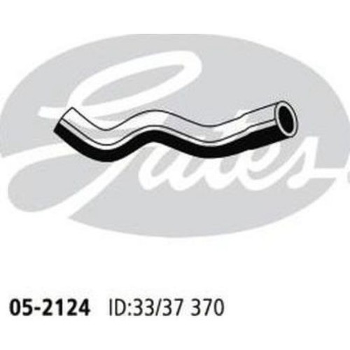 Gates Radiator Hose Upper - 05-2124 Cooling Hose Car Service Auto Part