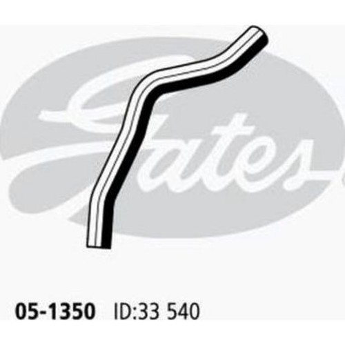 Gates Radiator Hose Upper - 05-1350 Cooling Hose Car Service Auto Part