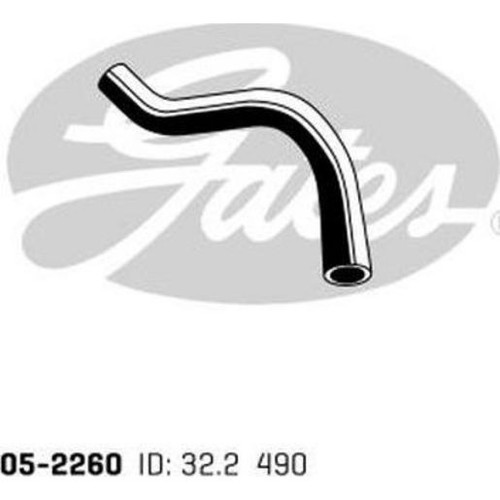 Gates Radiator Hose Upper - 05-2260 Cooling Hose Car Service Auto Part