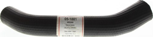 Gates Radiator Hose Upper - 05-1881 Cooling Hose Car Service Auto Part