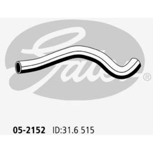 Gates Radiator Hose Lower - 05-2152 Cooling Hose Car Service Auto Part