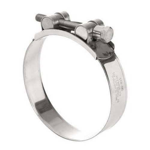 Tridon T-Bolt Hose Clamp 68-73mm Full Stainless Steel - TTBS68-73P Brake Parts
