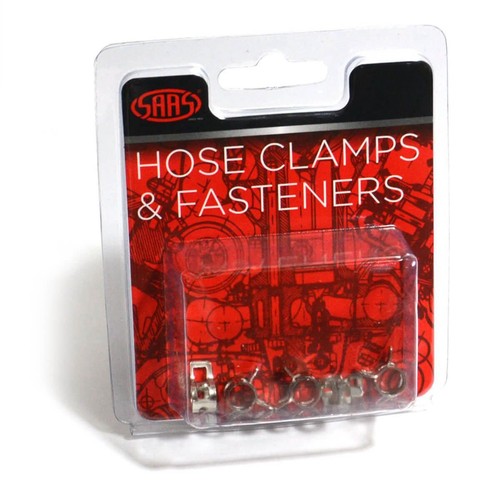 Saas Hose Clamps Spring Vac 3mm 6 Pack - SHC3 Replacement Hose Brake Parts