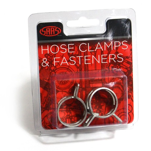Saas Hose Clamps Spring 19mm 2 Pack - SHC19 Replacement Hose Brake Parts