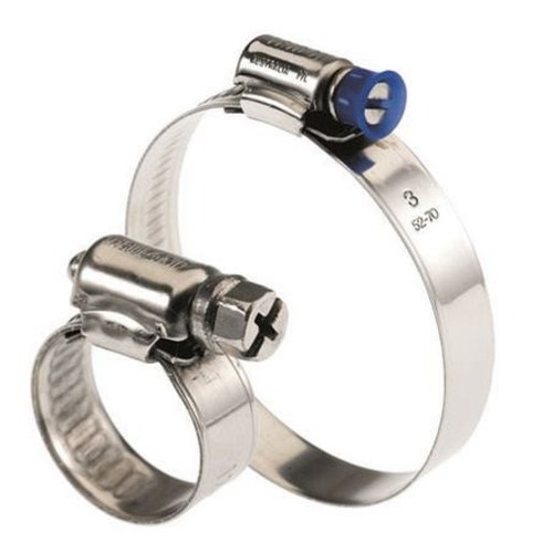 Tridon Hose Clamp 16-27mm Stainless Steel Solid Band - SMPC0P Replacement Hose