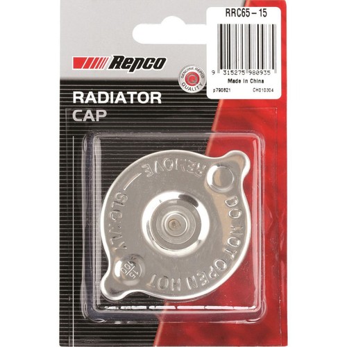 Repco Radiator Cap 15 Psi - 100 kPa Metal Bayonet - RRC65-15 Brake Parts