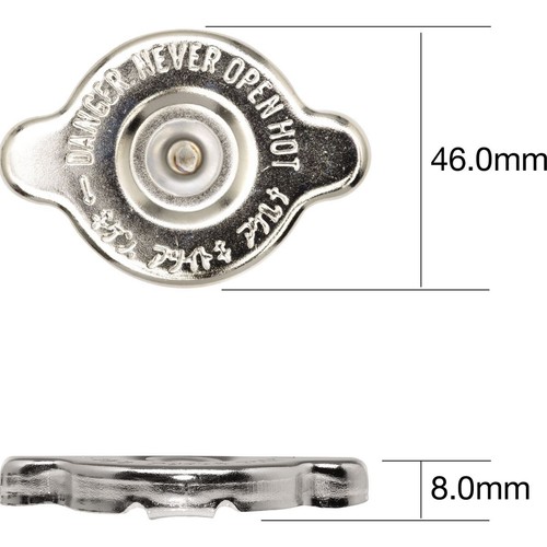 Tridon Radiator Cap - Blanking Metal Bayonet - TRC11 Auto Part