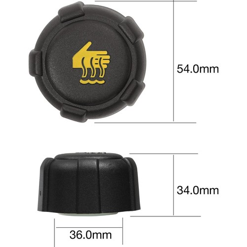 Tridon Expansion Tank Cap 20 Psi - 140 kPa Plastic Screw On - DG20140 Auto Part