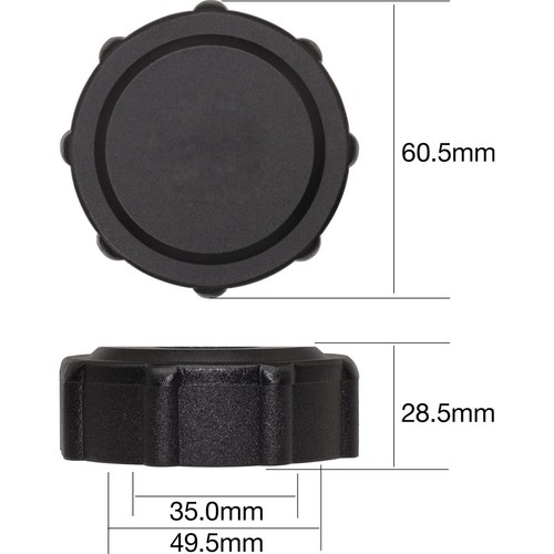 Tridon Expansion Tank Cap 16 Psi - 110 kPa Plastic Screw On - CH16110 Auto Part