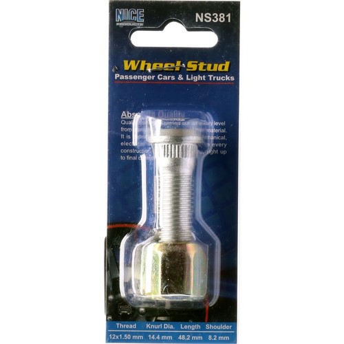 Nice Products Wheel Nut & Stud - NS381 Hardware