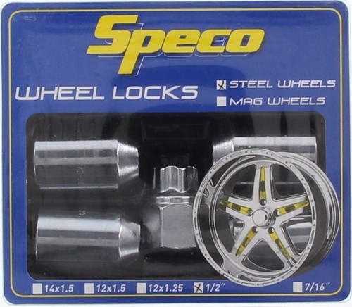 Speco Wheel Nut Pack Locking - WN402 Door Hardware