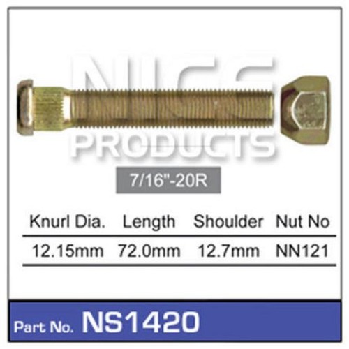 Nice Products Long Stud & Nut - NS1420 Hardware