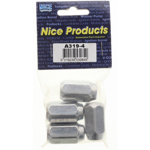 Nice Products Chrome Wheel Nut - A319-4 Hardware