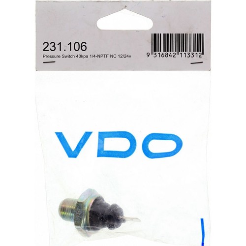 VDO Oil Pressure Sender - 231.106 Car Interior Car Service