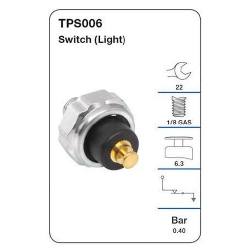 Tridon Oil Pressure Switch - TPS006 Car Service Auto Part