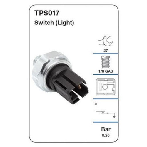 Tridon Oil Pressure Switch (Light) - TPS017 Car Service Auto Part