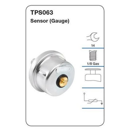 Tridon Oil Pressure Switch - TPS063 Car Interior Car Service Auto Part