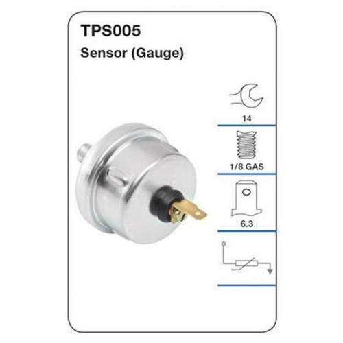Tridon Oil Pressure Switch - TPS005 Car Interior Car Service Auto Part