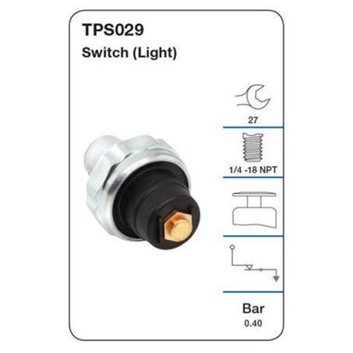 Tridon Oil Pressure Switch - TPS029 Car Service Auto Part