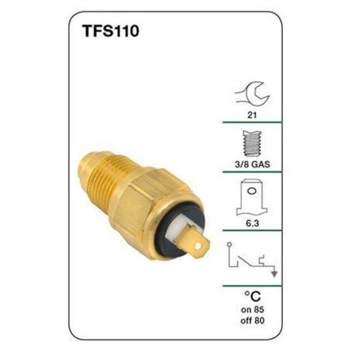 Tridon Thermo Fan Switch - TFS110 Auto Part