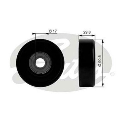 Gates Idler Pulley - 38001 Auto Part
