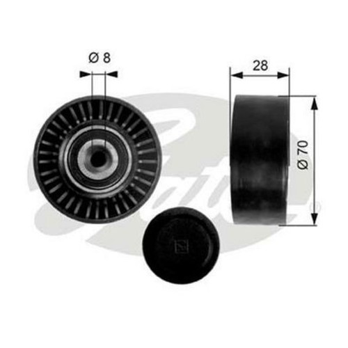 Gates Drive Belt Pulley - 36248 Auto Part