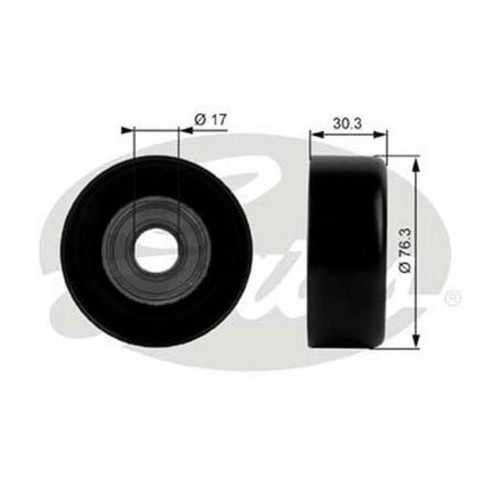 Gates Idler Pulley - 38006 Auto Part