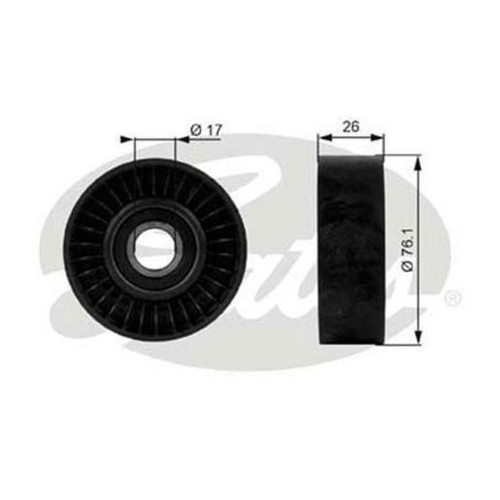 Gates Idler Pulley - 38015 Auto Part