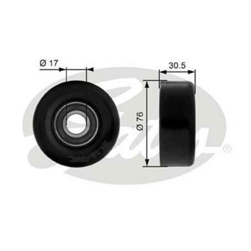 Gates Idler Pulley - 38041 Auto Part