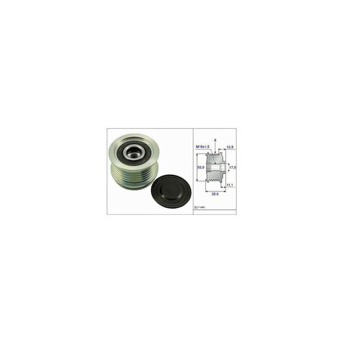 INA Drive Belt Idler Pulley - 535 0041 10 Auto Part