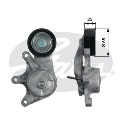 Gates Drivealign Tensioner Unit - 39191 Auto Part