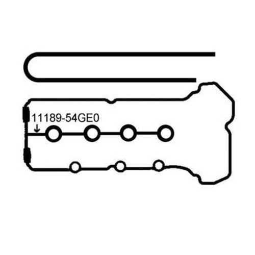 Permaseal Valve Cover Gasket Kit - RC3274K Engine Part