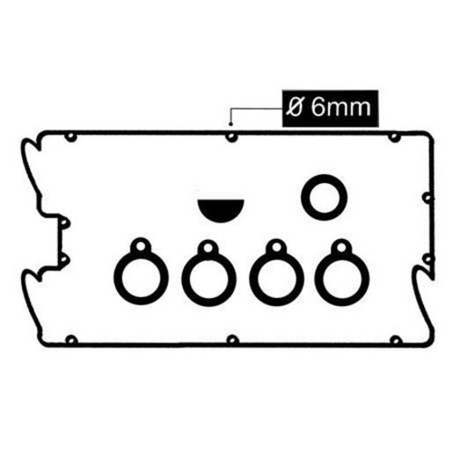 Permaseal Valve Cover Gasket Kit - JN715K Engine Part