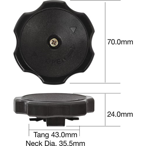 Tridon Oil Cap - TOC509 Car Service Auto Part