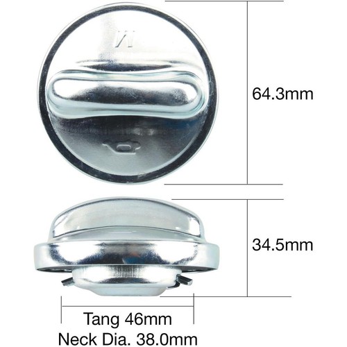 Tridon Oil Cap - TOC550 Car Service Auto Part