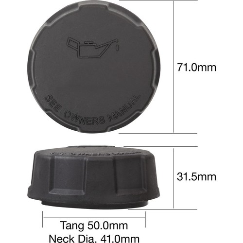 Tridon Oil Cap - TOC533 Car Service Auto Part