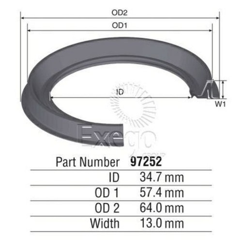 Kelpro Oil Seal - 97252 Auto Part
