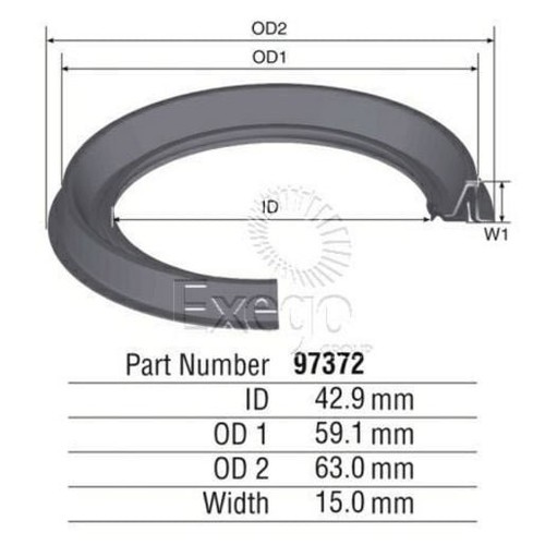 Kelpro Oil Seal - 97372 Auto Part