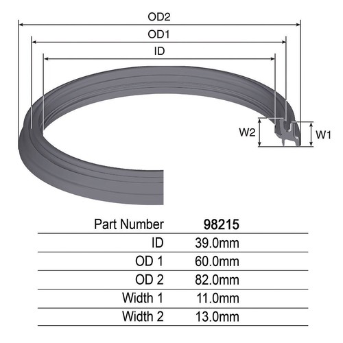 Kelpro Transfer Case Front Output Oil Seal - 98215 Auto Part